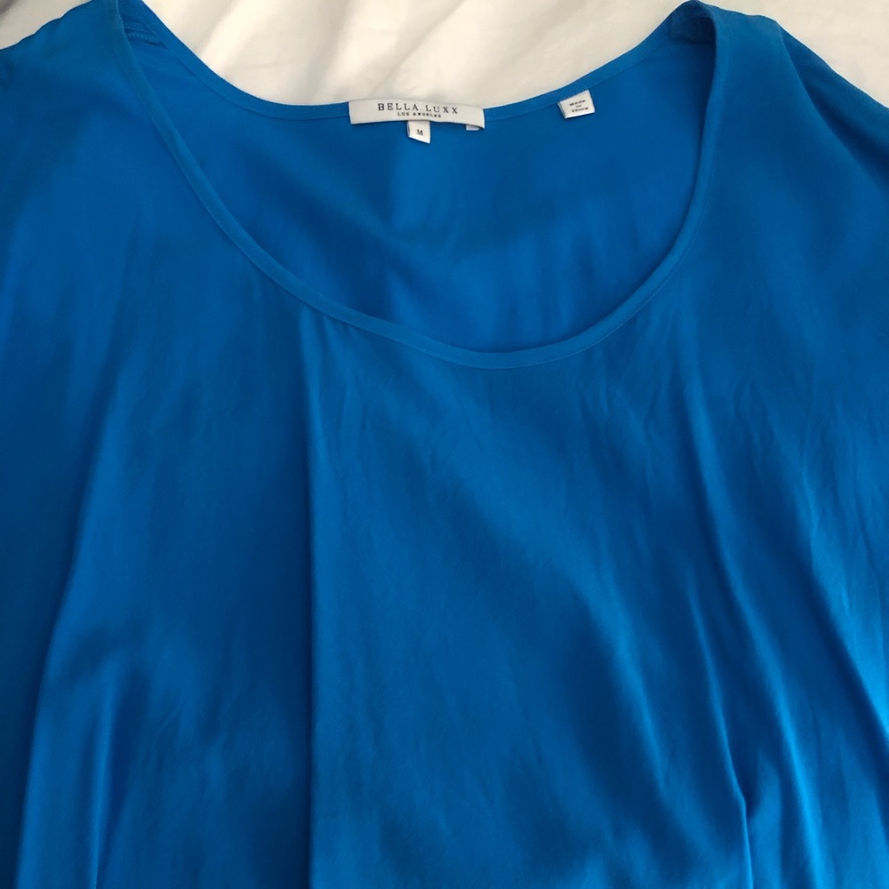 Electric blue t shirt !